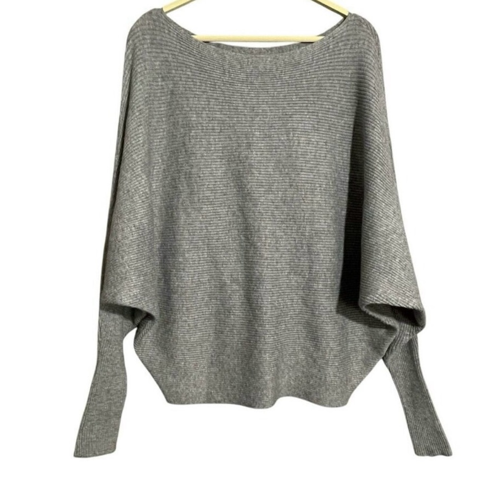Philosophy Gray Women's Boatneck Sweater